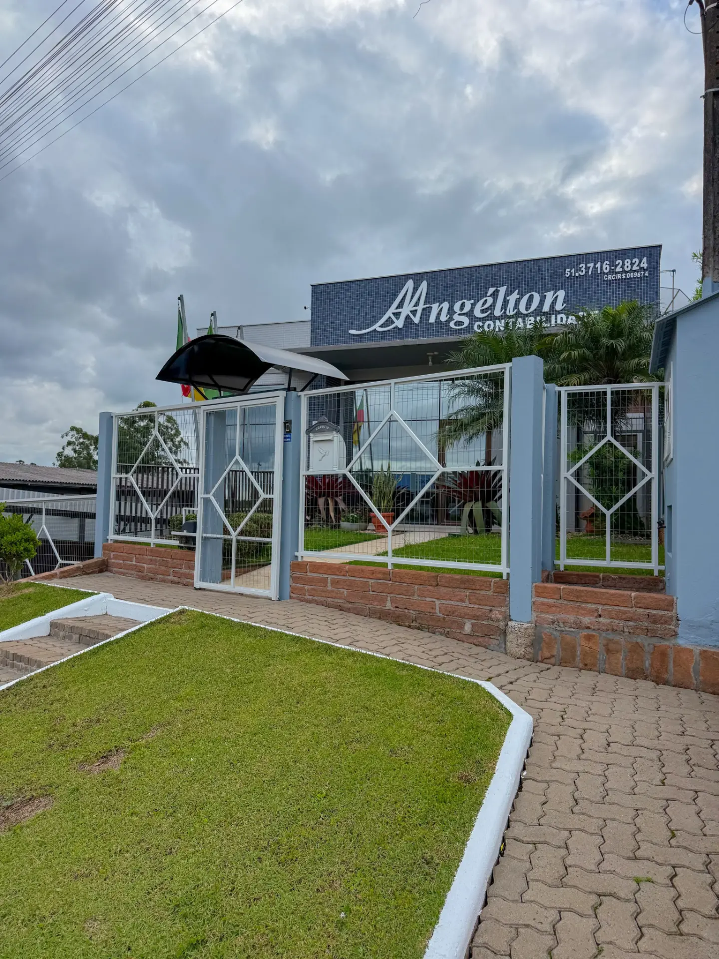 Fachada comercial Angéleton Contabilidade
